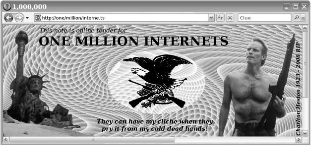 /g/eneral Chat Version FOREVER: you cannot kill that which has no life One_million_internets_02