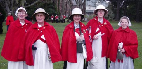 Nurses at Operation Wire-Brush